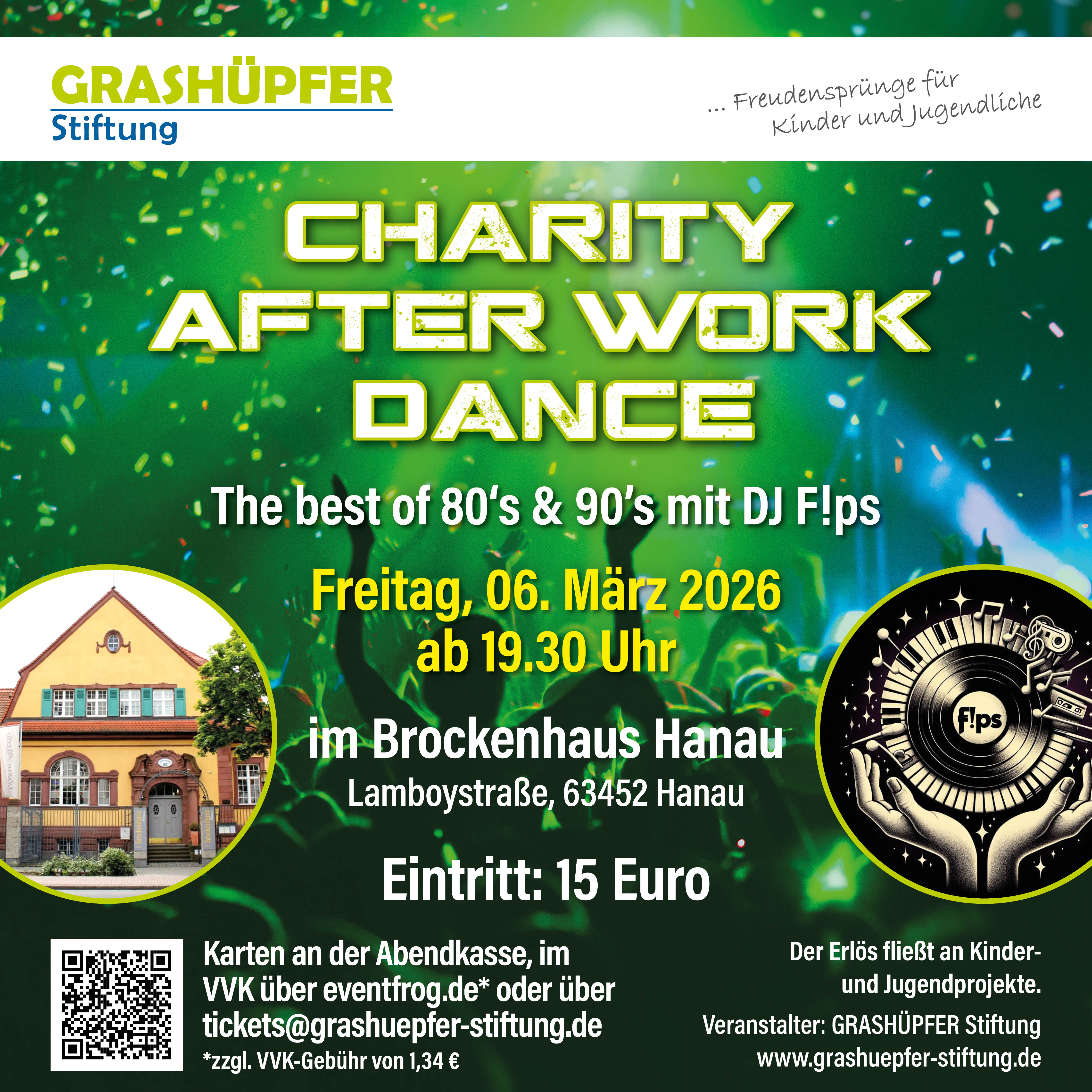 GrashÜpfer Stiftung After-work-dance